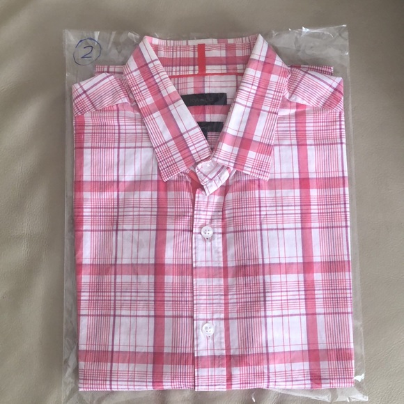 RW & Co. Fitted Long Sleeve Checkered Shirt, Size M - Picture 10 of 10